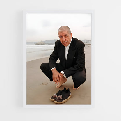 ap-leonard cohen-4 cadre Blanc