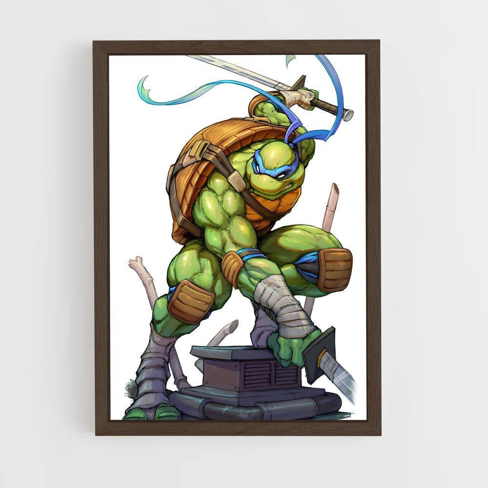 ap-leonardo-2 cadre Bois foncé