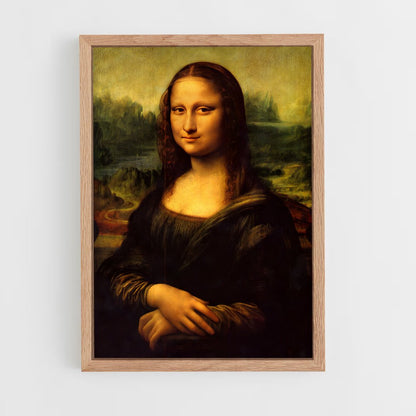 ap-leonardo da vinci-2 cadre Bois clair