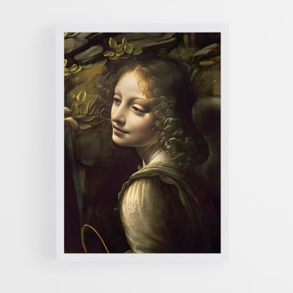 ap-leonardo da vinci-7 cadre Blanc
