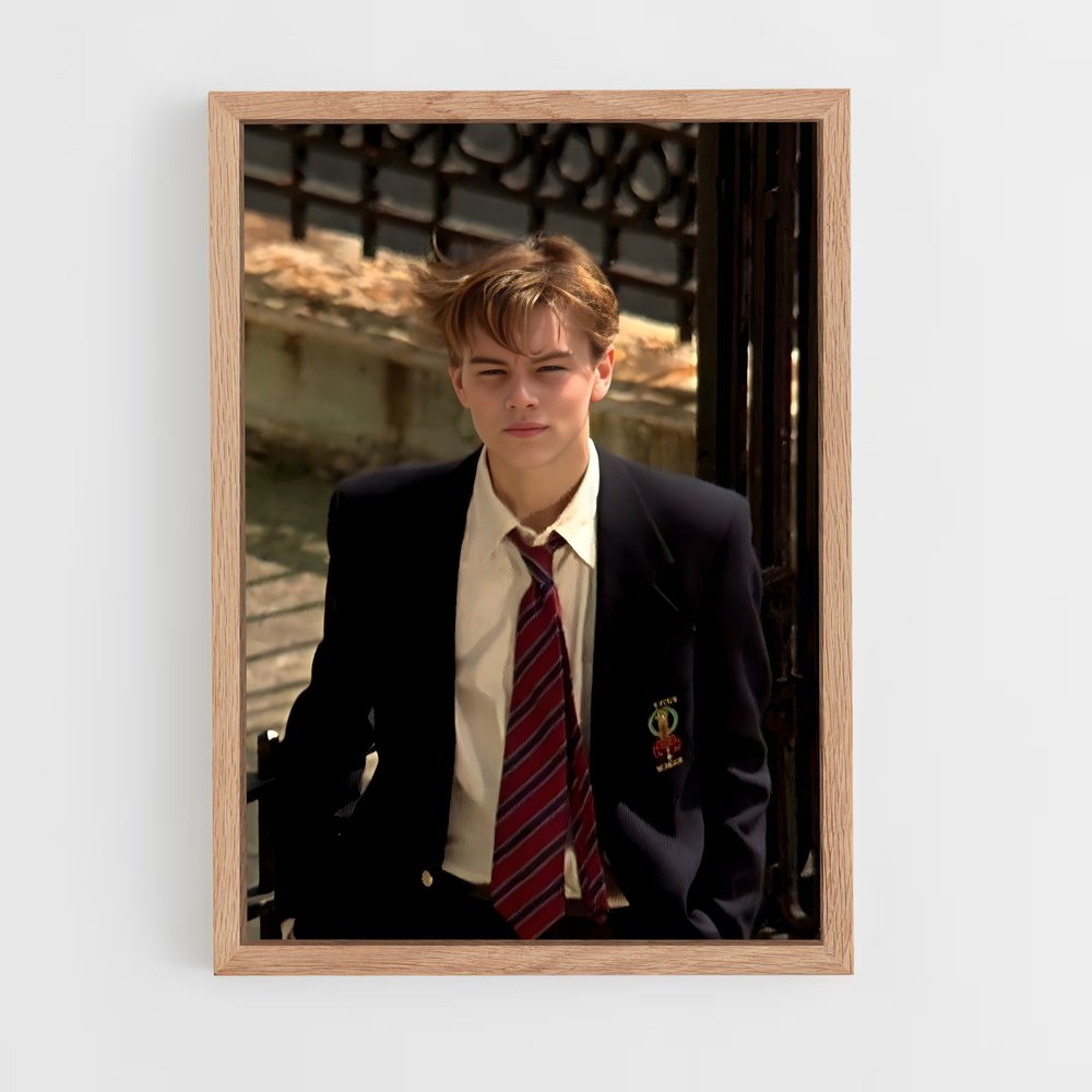 ap-leonardo dicaprio-3 cadre Bois clair