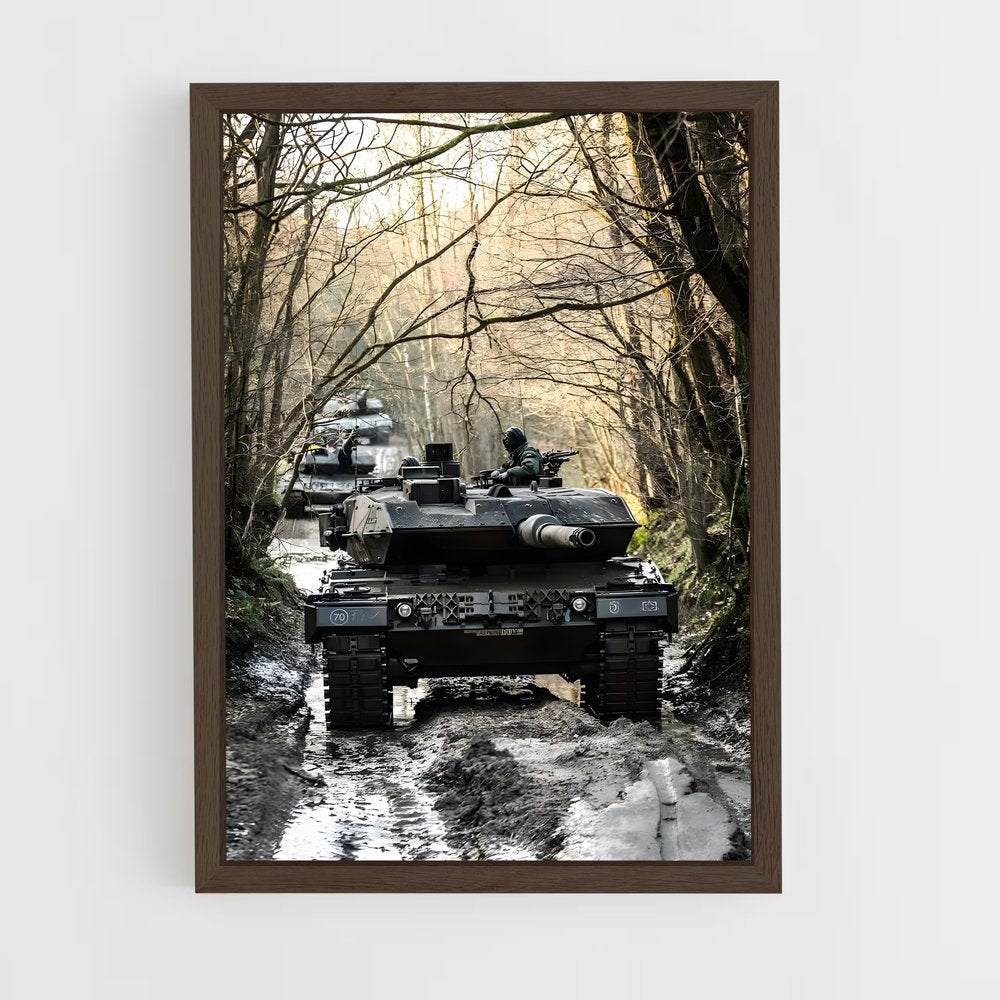 ap-leopard 2a7-1 cadre Bois foncé