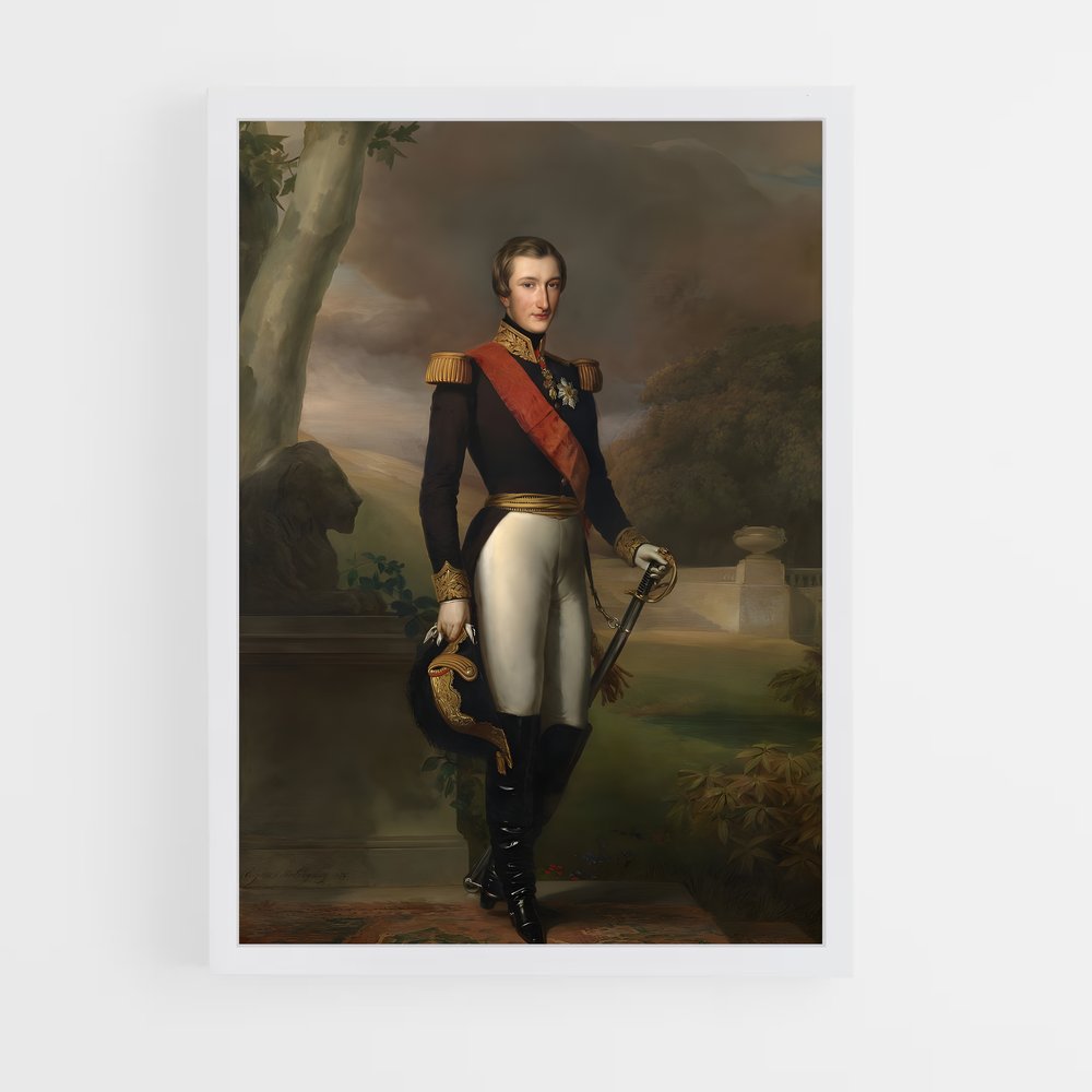 ap-leopold ii-1 cadre Blanc