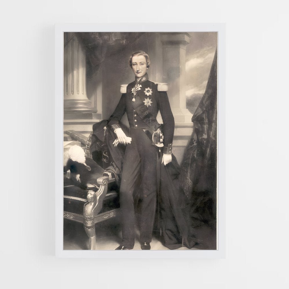 ap-leopold ii-3 cadre Blanc