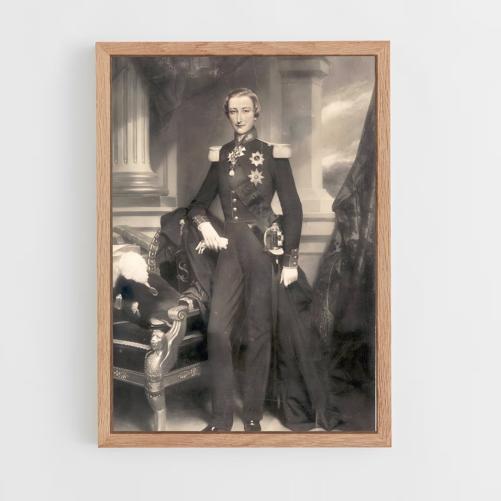 ap-leopold ii-3 cadre Bois clair