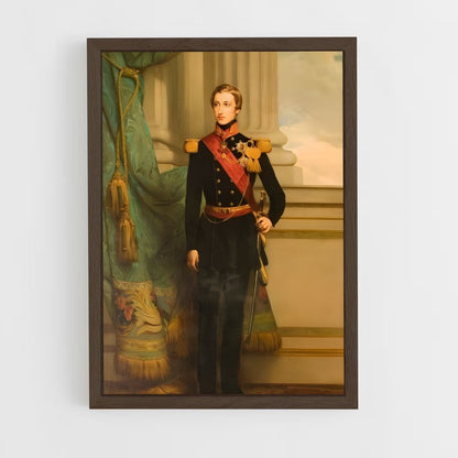 ap-leopold ii-6 cadre Bois foncé