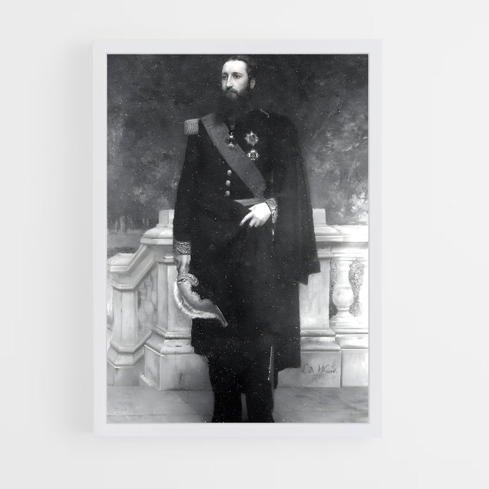 ap-leopold ii-8 cadre Blanc