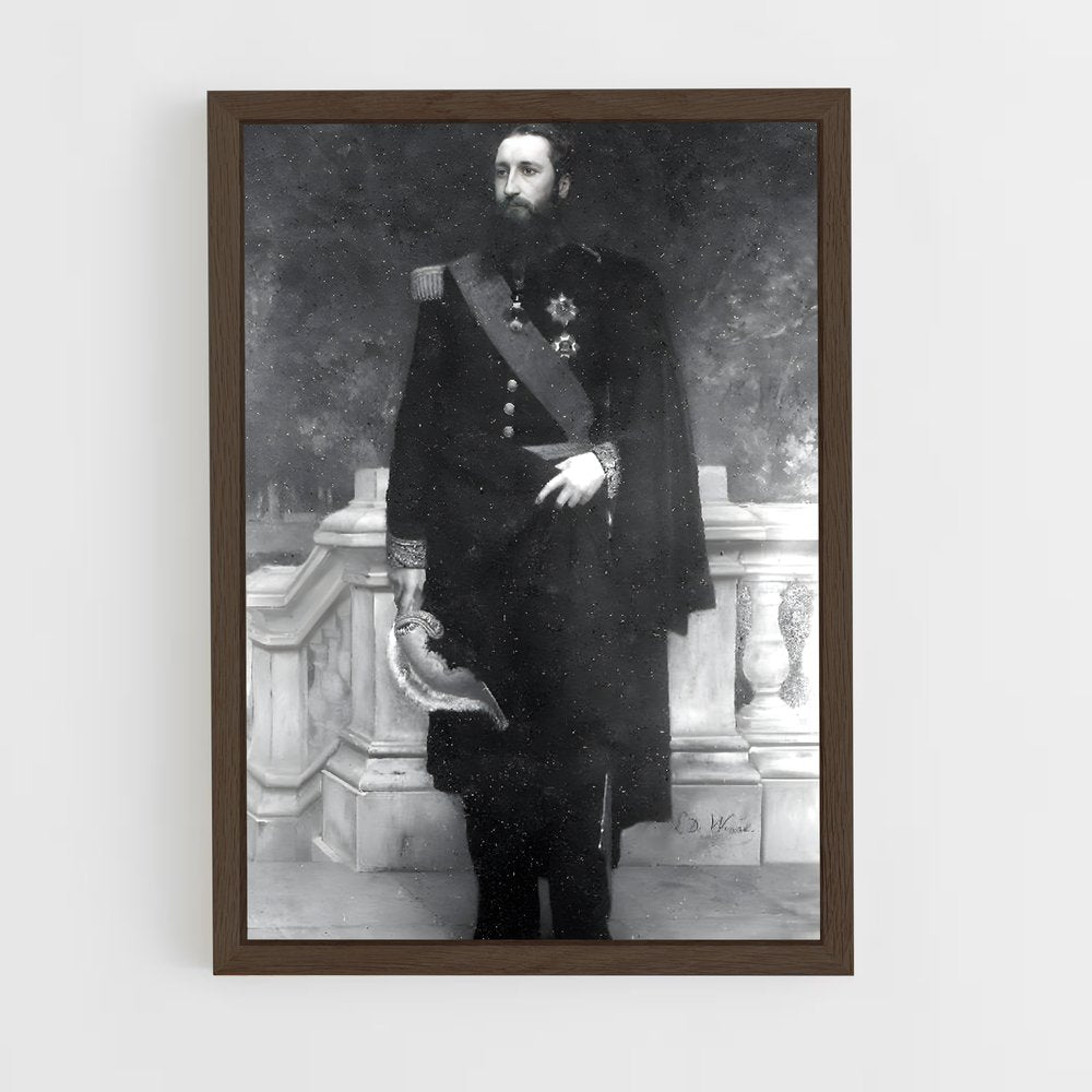 ap-leopold ii-8 cadre Bois foncé