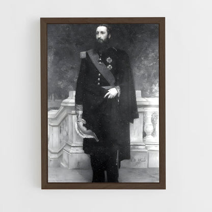 ap-leopold ii-8 cadre Bois foncé
