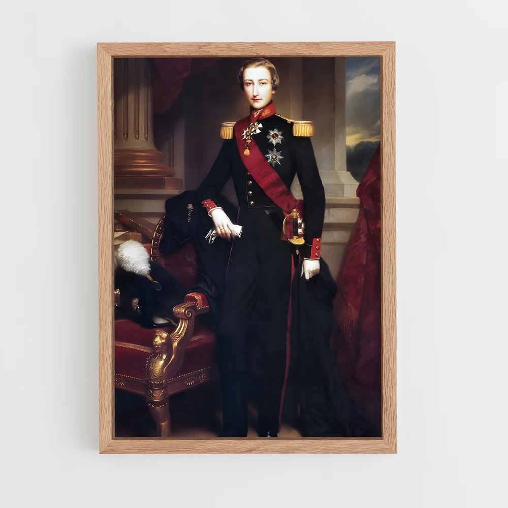 ap-leopold ii-9 cadre Bois clair