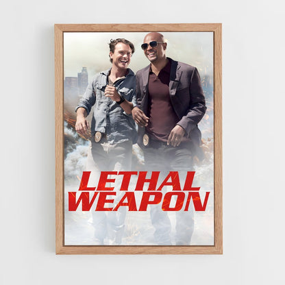 ap-lethal weapon-2 cadre Bois clair
