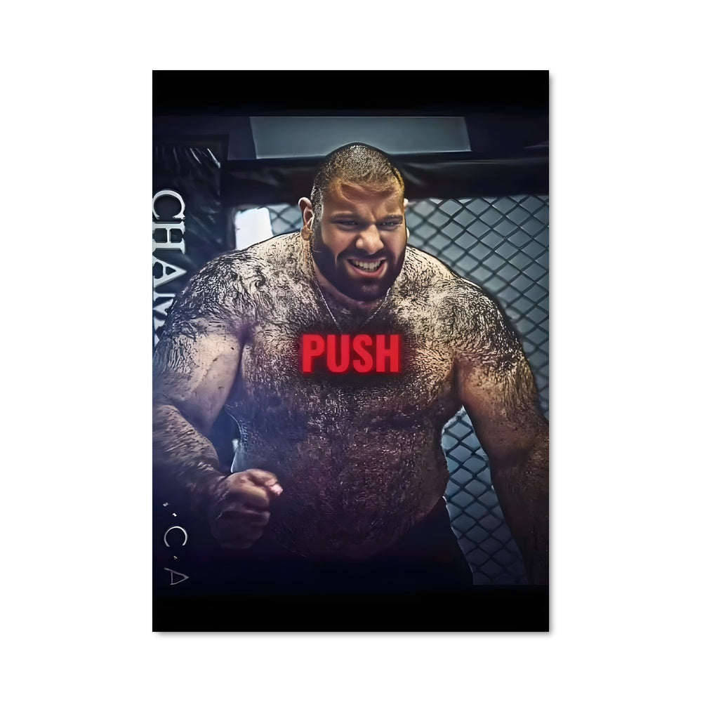 Poster Push to Victory