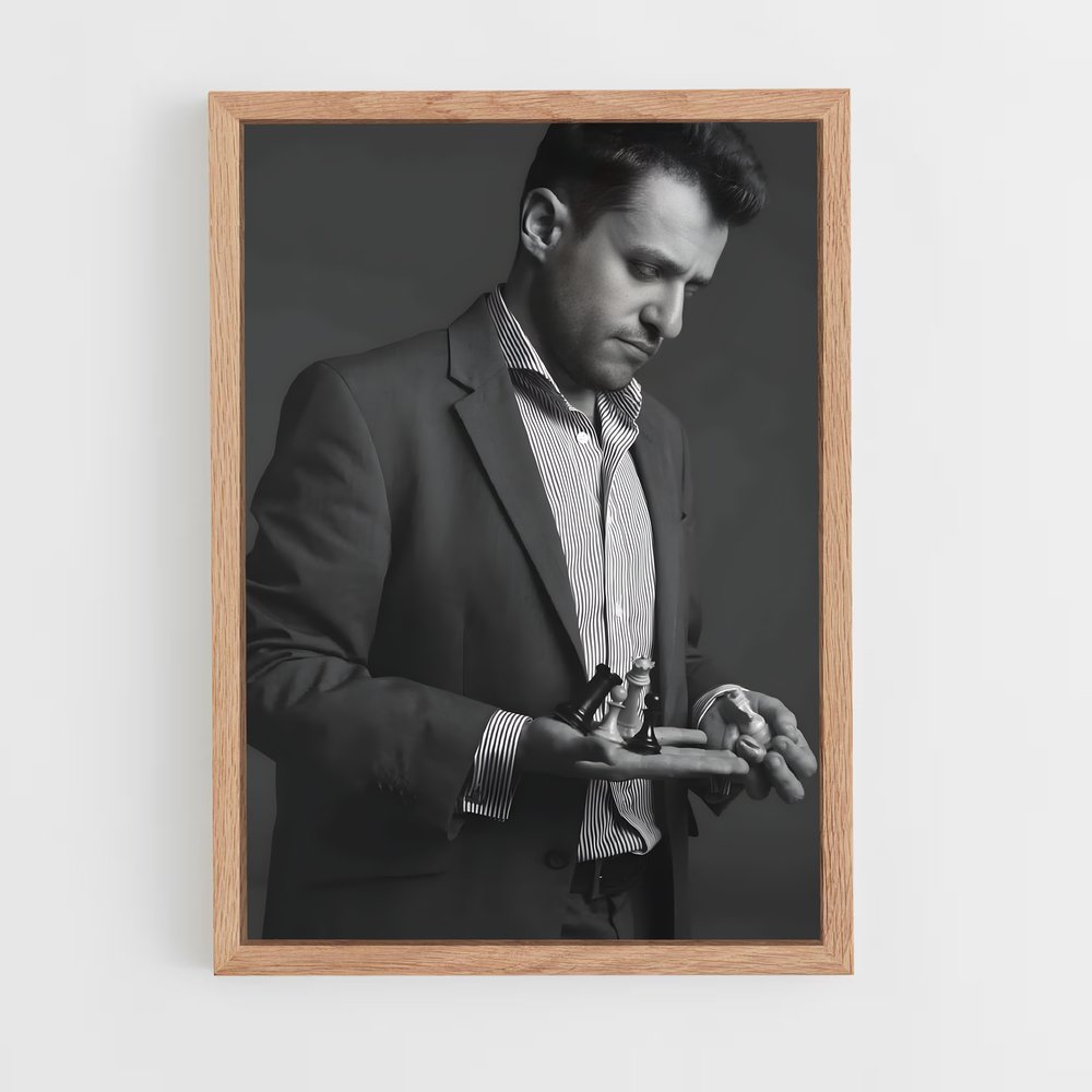 ap-levon aronian-1 cadre Bois clair