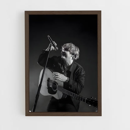 ap-lewis capaldi-1 cadre Bois foncé