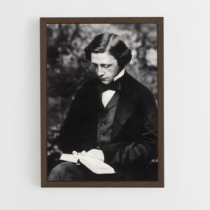 ap-lewis carroll-2 cadre Bois foncé