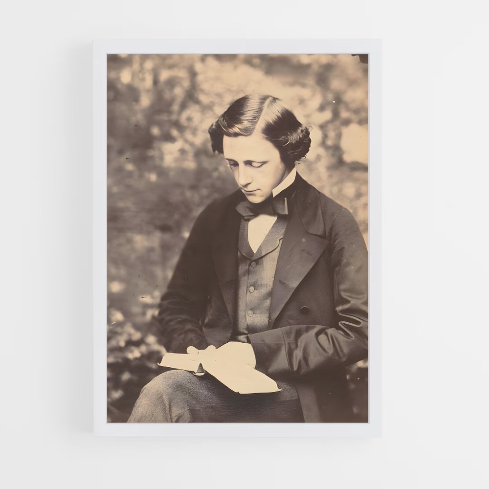 ap-lewis carroll-4 cadre Blanc
