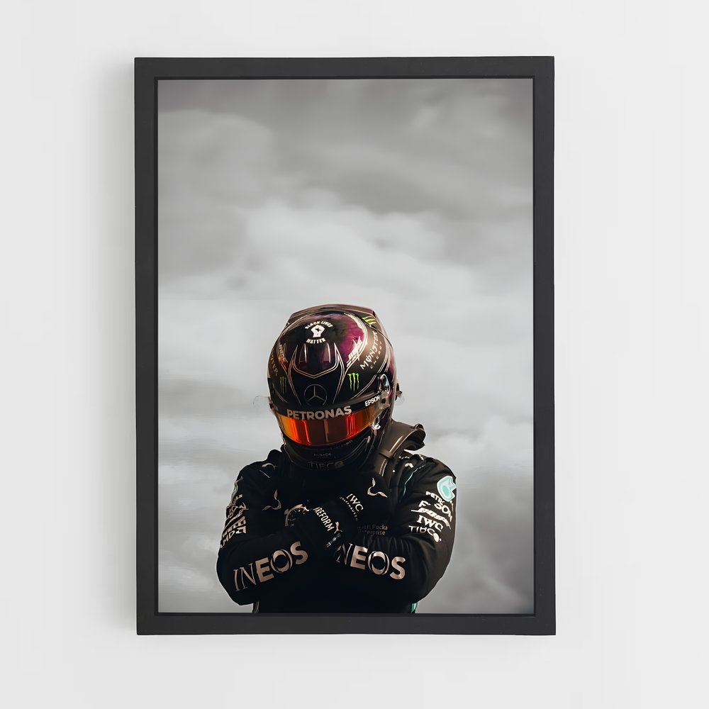 ap-lewis hamilton-1 cadre Noir