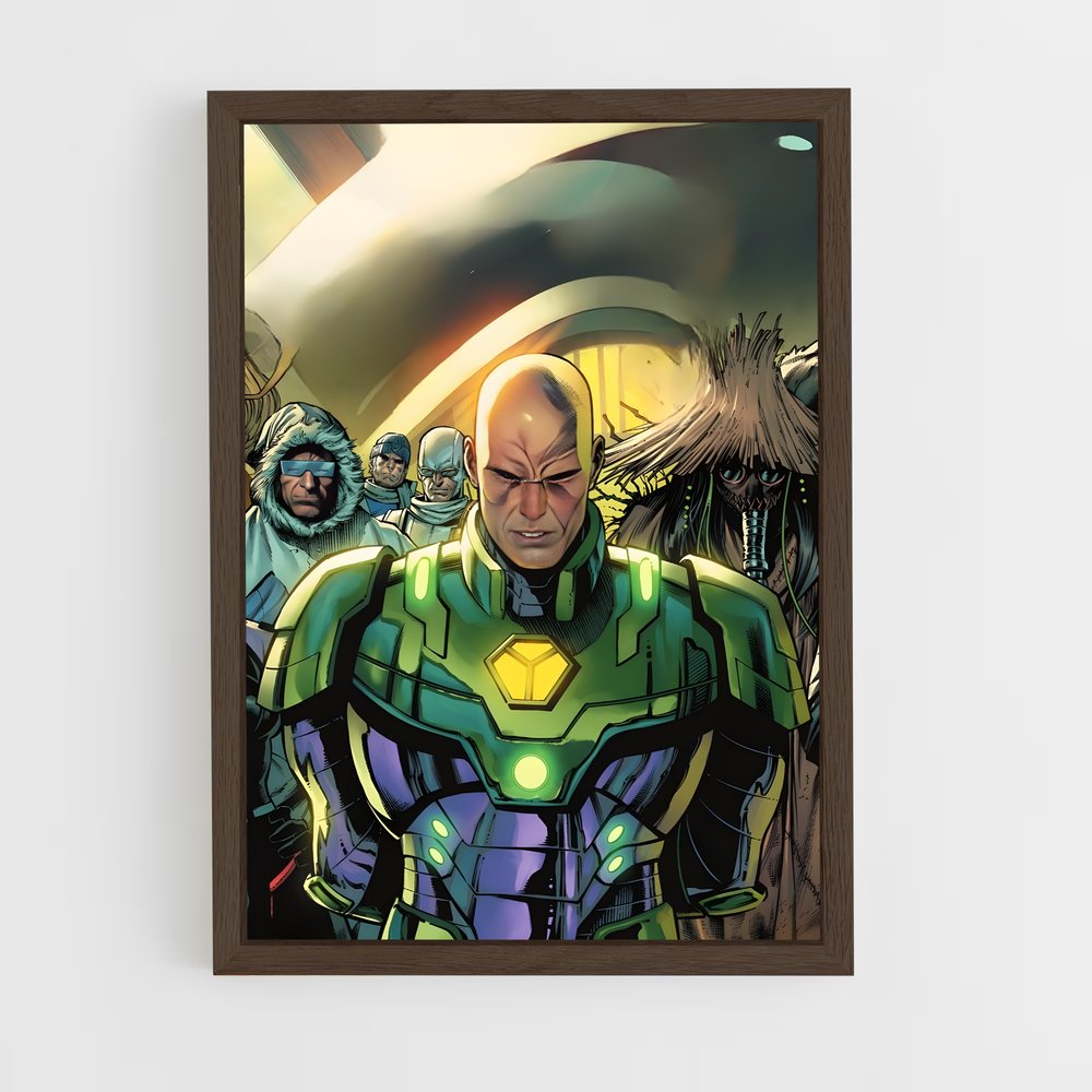 ap-lex luthor-3 cadre Bois foncé
