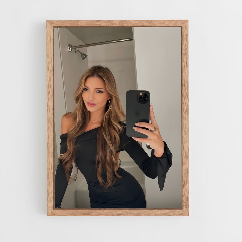 ap-lexi rivera-1 cadre Bois clair