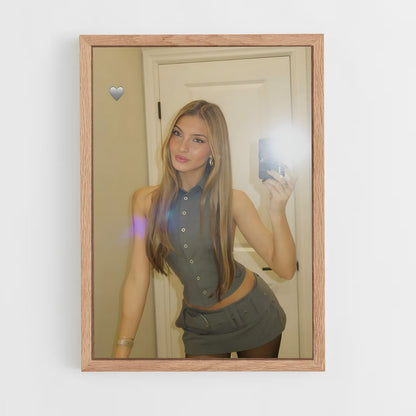 ap-lexi rivera-10 cadre Bois clair