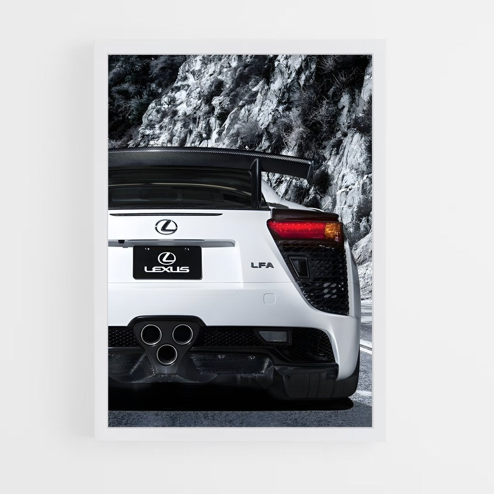 ap-lfa nurburgring edition-1 cadre Blanc