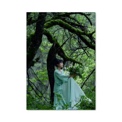 Poster Dans la Forêt Enchantée