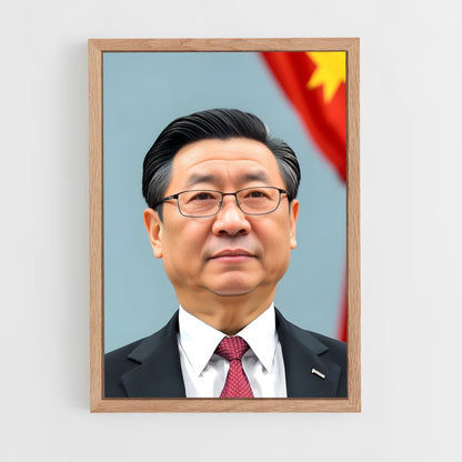 ap-li qiang-1 cadre Bois clair