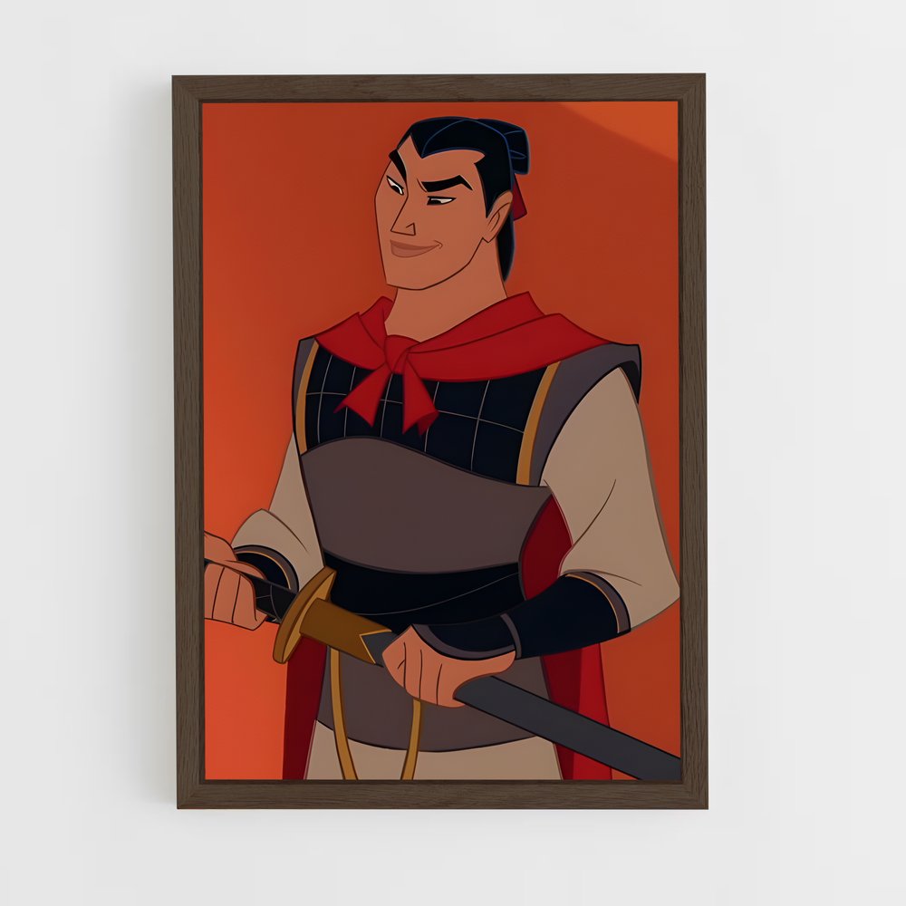 ap-li shang-3 cadre Bois foncé