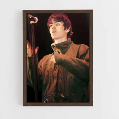 ap-liam gallagher-1 cadre Bois foncé