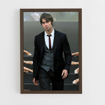ap-liam gallagher-2 cadre Bois foncé
