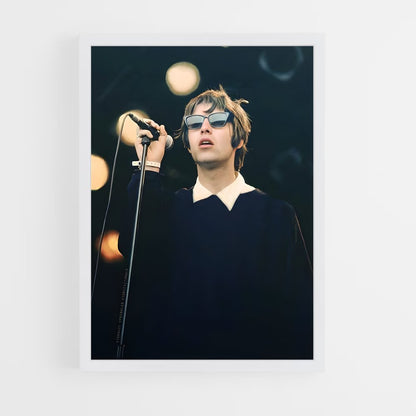ap-liam gallagher-3 cadre Blanc