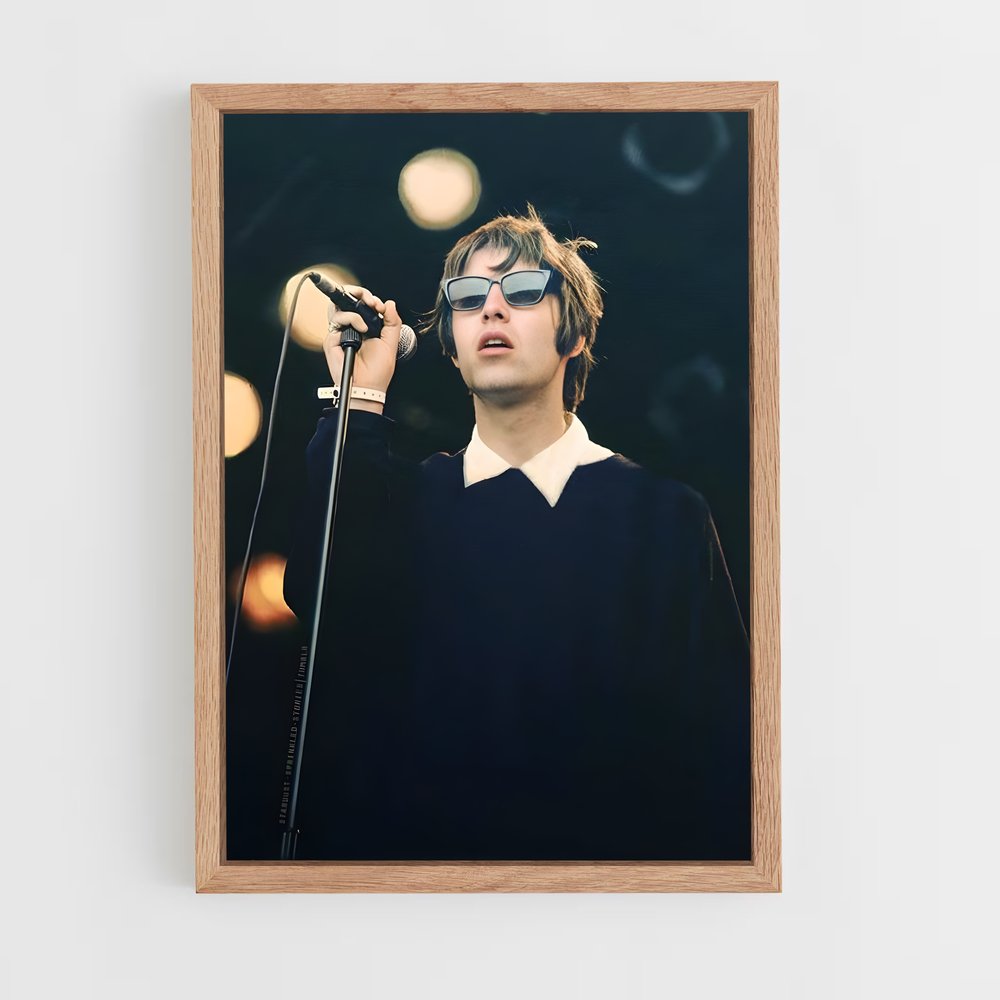 ap-liam gallagher-3 cadre Bois clair