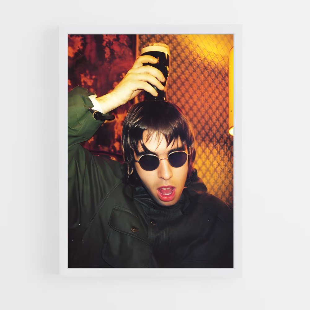 ap-liam gallagher-4 cadre Blanc