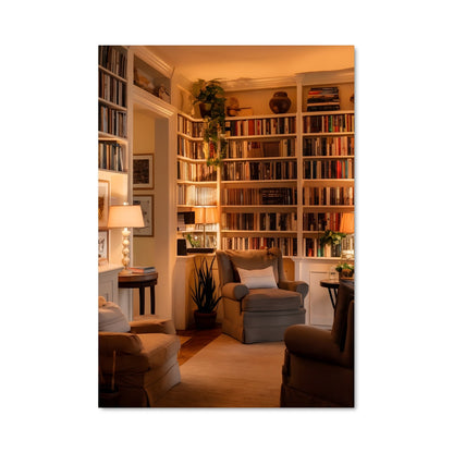 Poster Bibliothèque de Vie