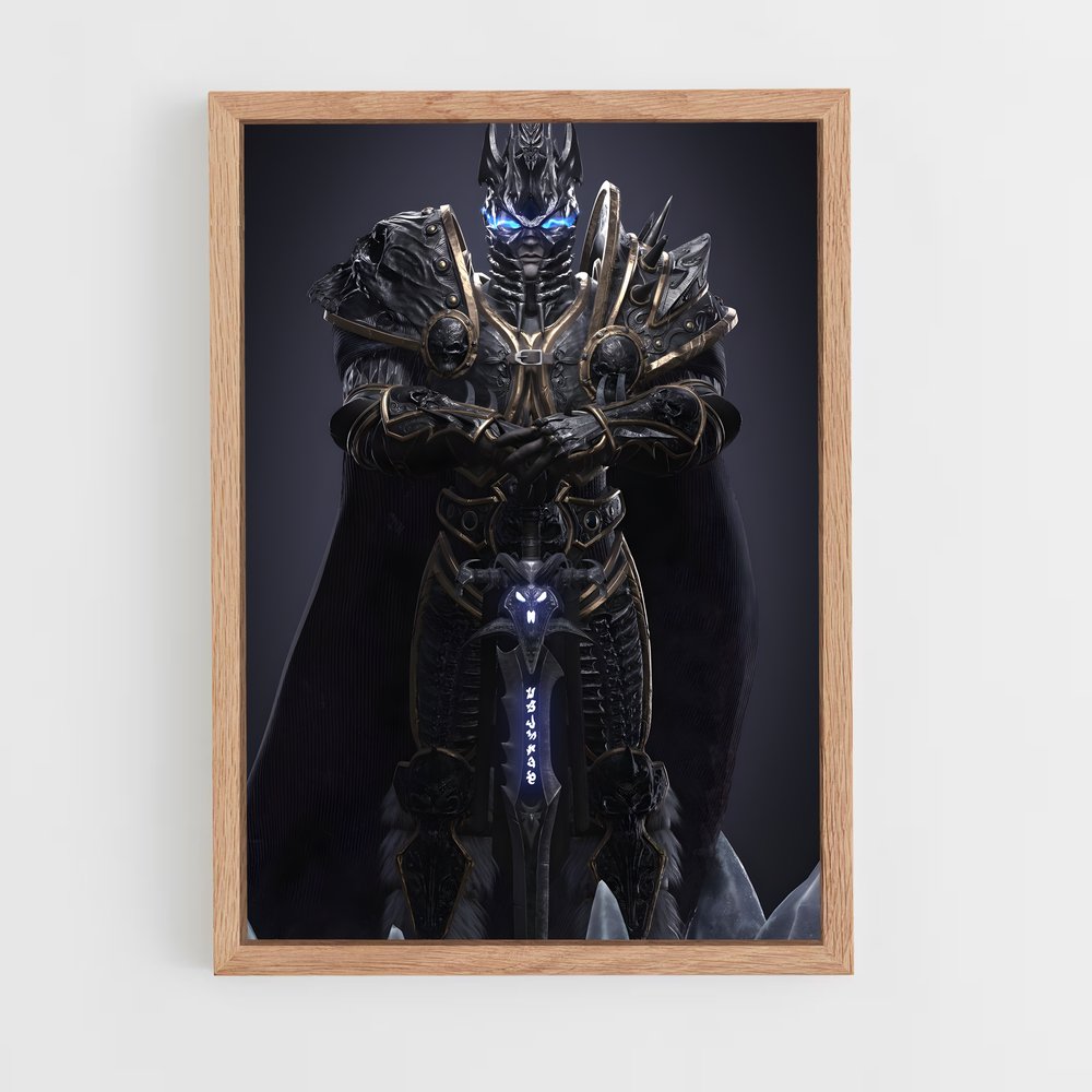 ap-lich king-3 cadre Bois clair