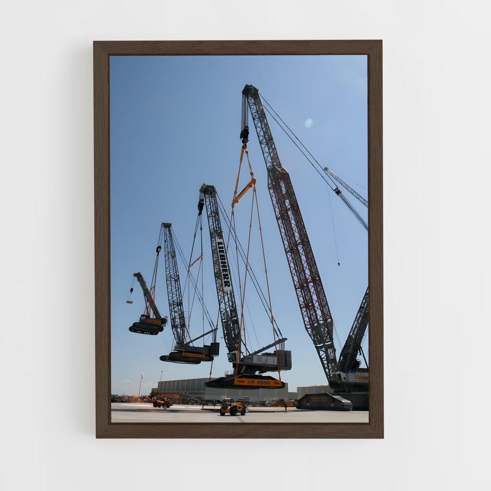 ap-liebherr lr 13000 crane-2 cadre Bois foncé
