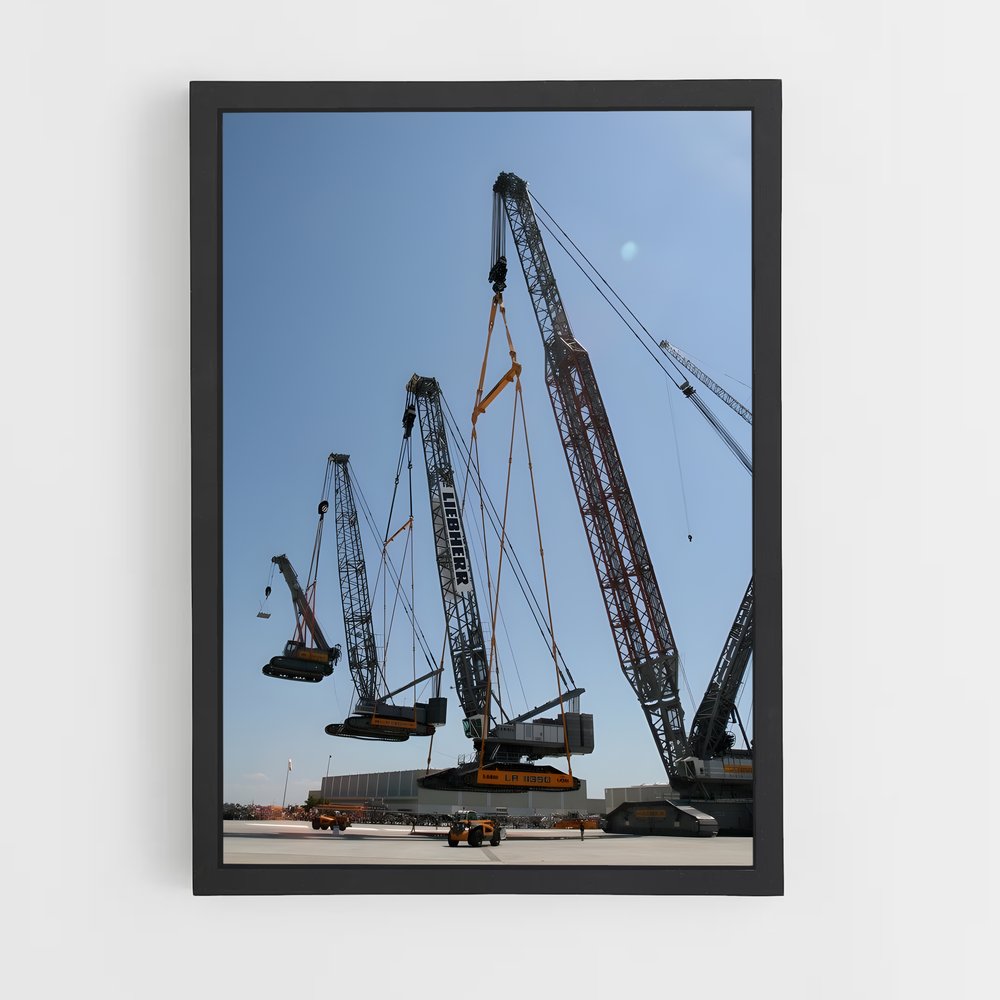 ap-liebherr lr 13000 crane-2 cadre Noir