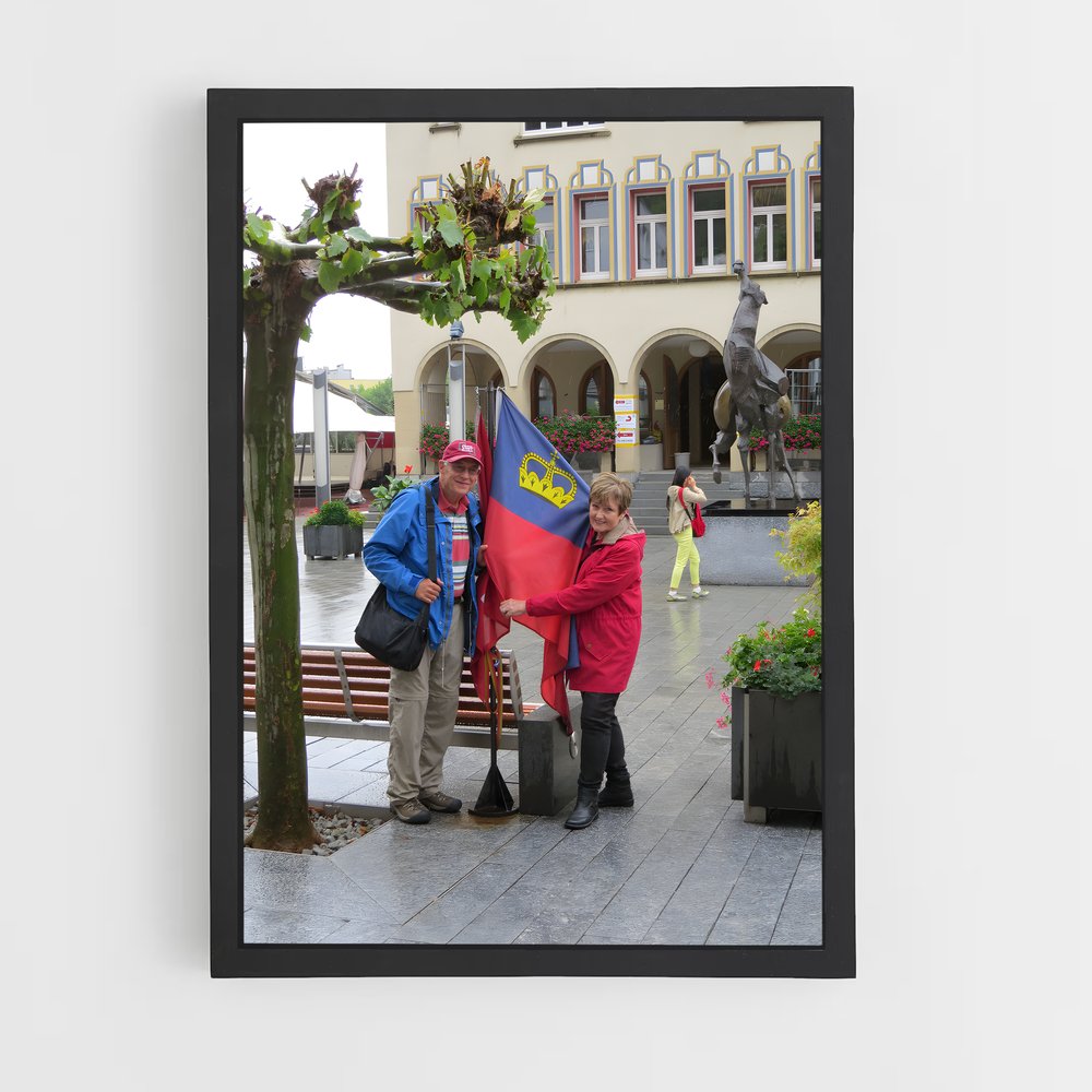 ap-liechtenstein flag-2 cadre Noir