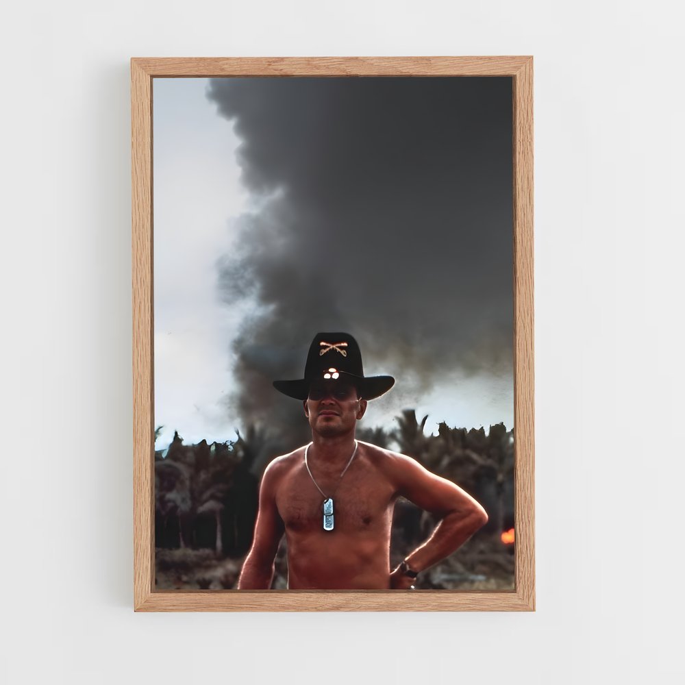 ap-lieutenant colonel kilgore-2 cadre Bois clair