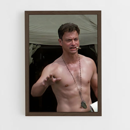 ap-lieutenant dan-3 cadre Bois foncé
