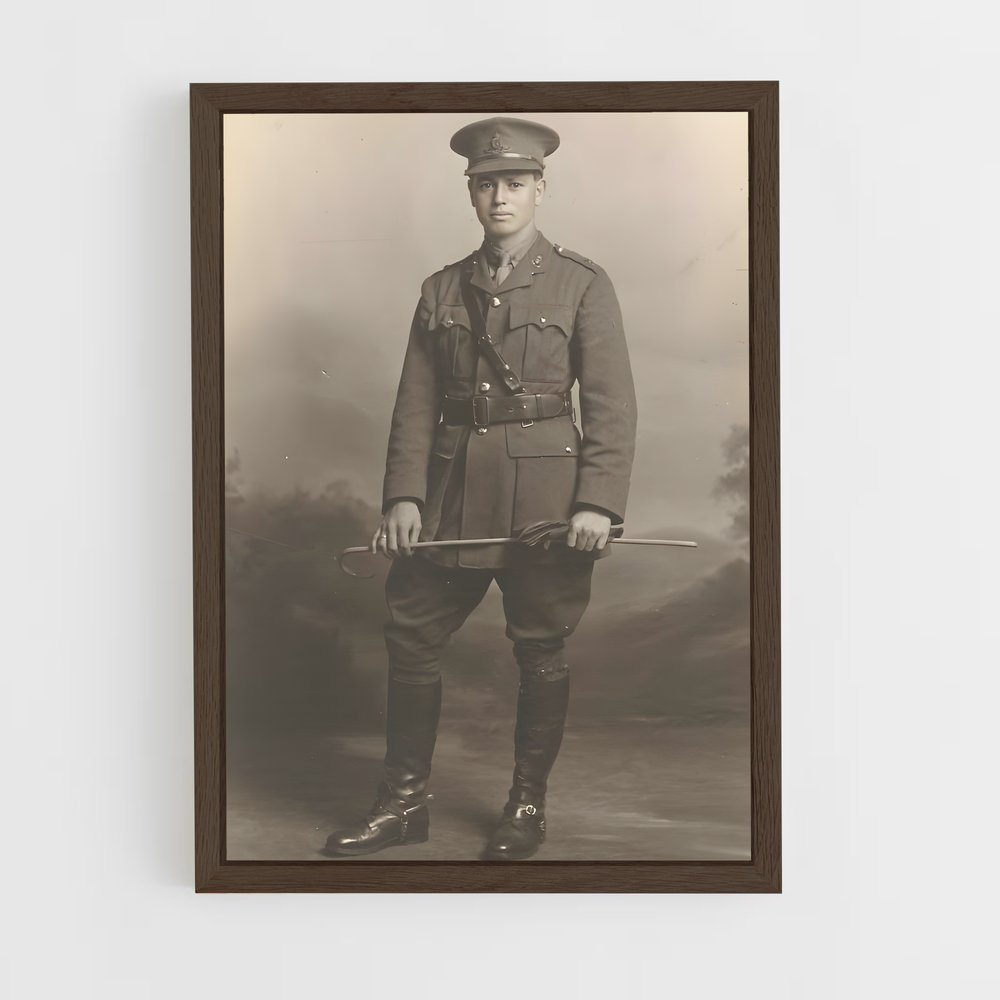 ap-lieutenant leslie-1 cadre Bois foncé