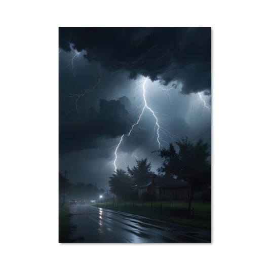 Poster Orage Texan
