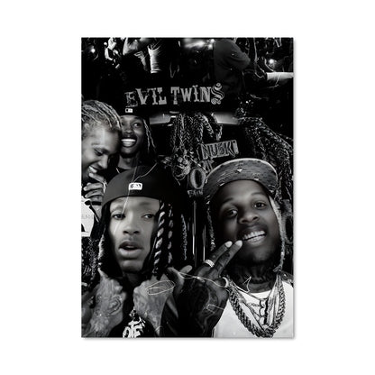 Poster Noir et Blanc Crew