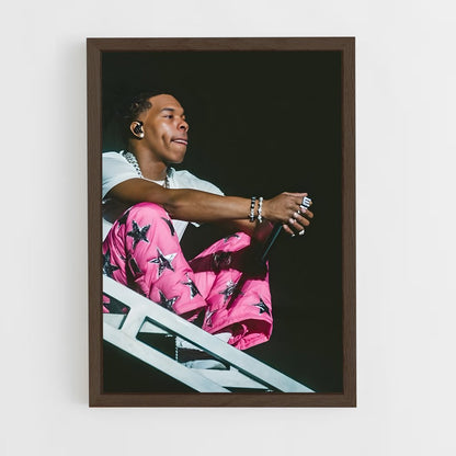 ap-lil baby-3 cadre Bois foncé