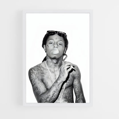 ap-lil wayne-1 cadre Blanc
