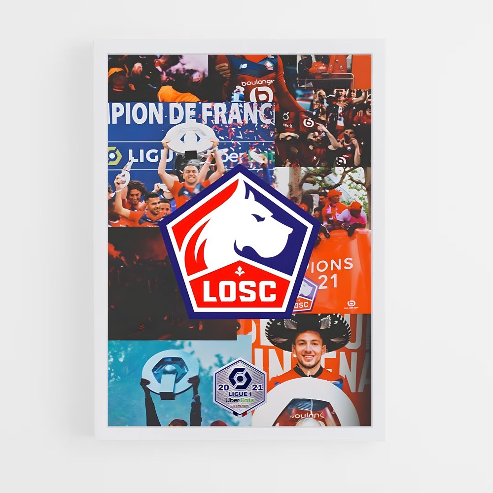 ap-lille osc-10 cadre Blanc