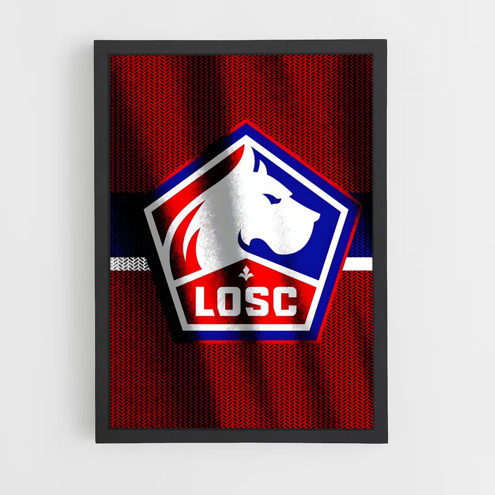 ap-lille osc-12 cadre Noir