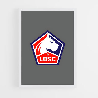 ap-lille osc-9 cadre Blanc