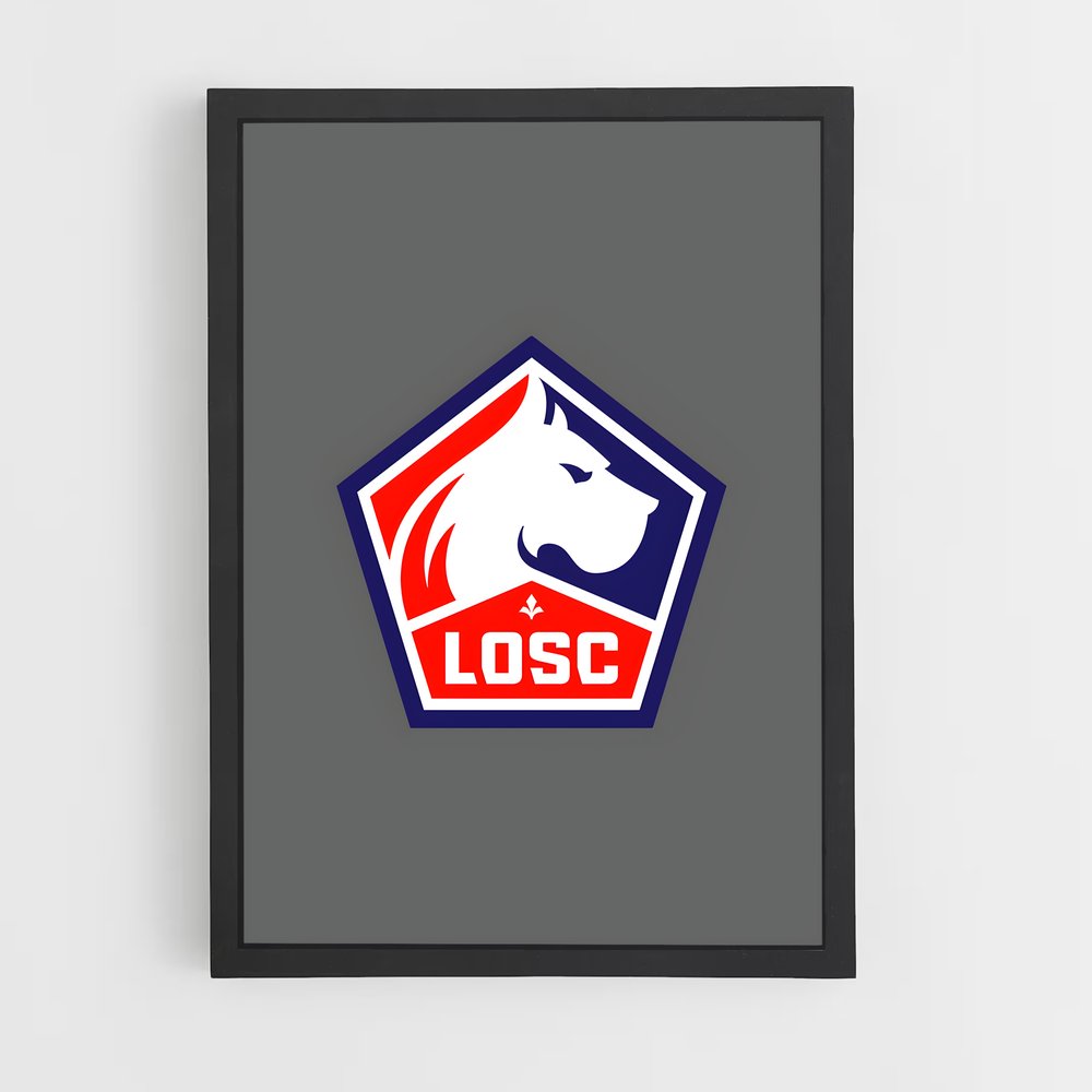 ap-lille osc-9 cadre Noir