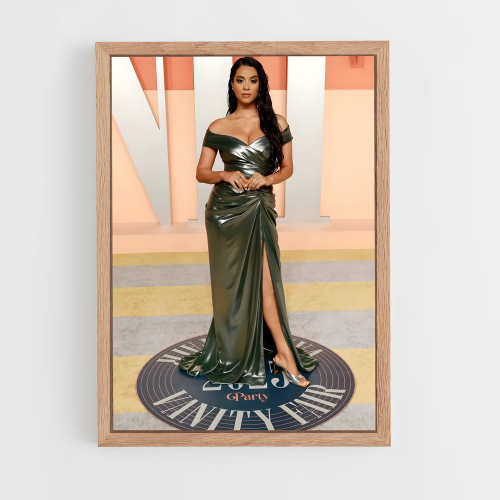 ap-lilly singh-2 cadre Bois clair